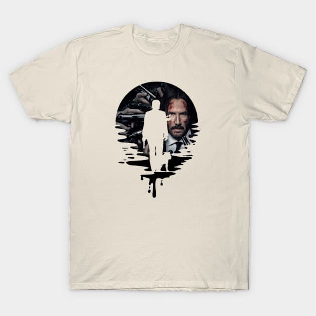 John Wick Strength T-Shirt by Litaru